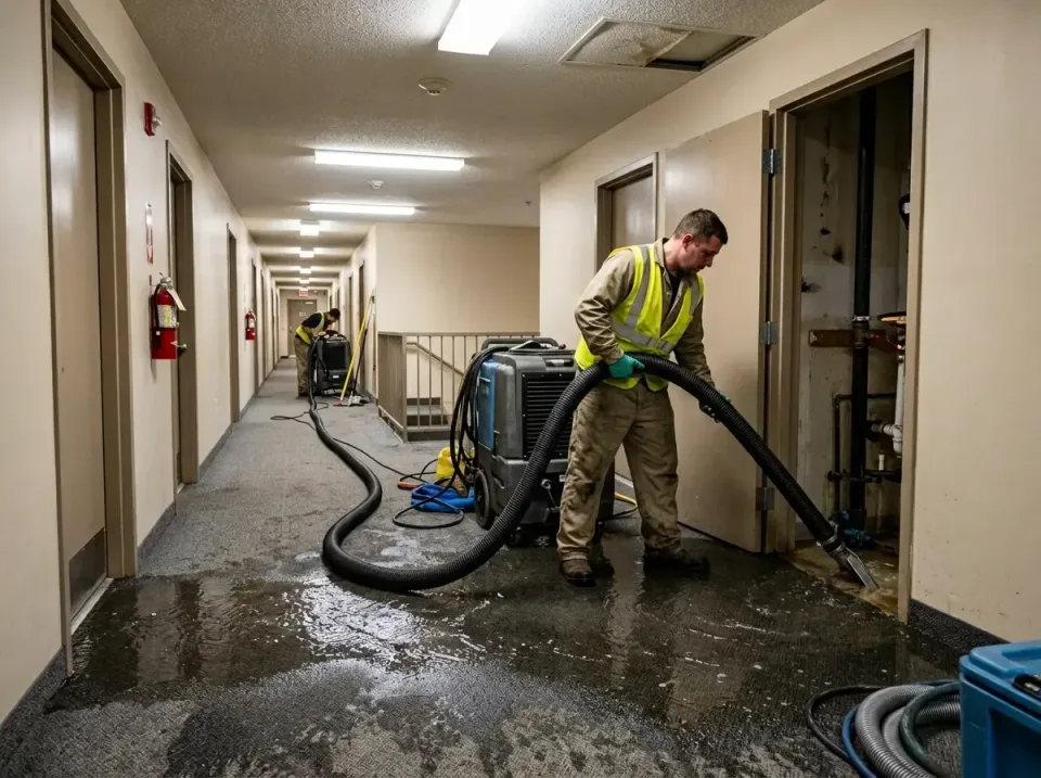 multi-unit-apartment-hallway-f-005 — frequently asked questions, Emergency Burst Pipe Water Extraction & Removal in Ravenna,…